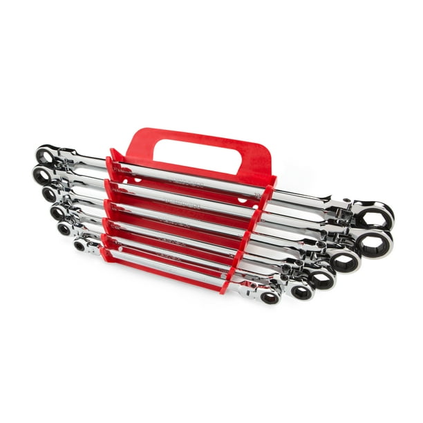 12 Point with Rolling Pouch DURATECH 4-in-1 Flex-Head Reversible Ratcheting Box Wrench Set Metric 2-Piece CR-V 8mm to 19mm 12 Point with Rolling Pouch DURATECH 4-in-1 Flex-Head Reversible Ratcheting Box Wrench Set Metric 2-Piece CR-V 8mm to 19mm
